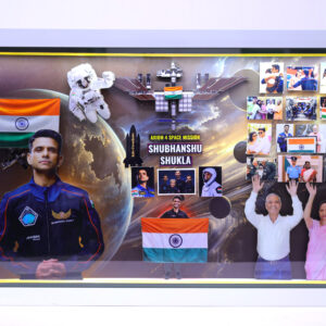 Subhanshu Shukla Special Fully Customisable Frame